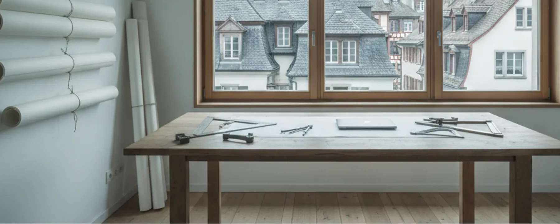 Büro und Planungsraum von Sonnwerk Bühler in St. Gallen